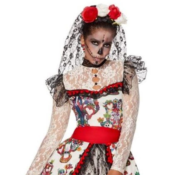 Day Of The Dead! Dresses & Skirts - Day Of The Dead Sugar SkullBrides Costume